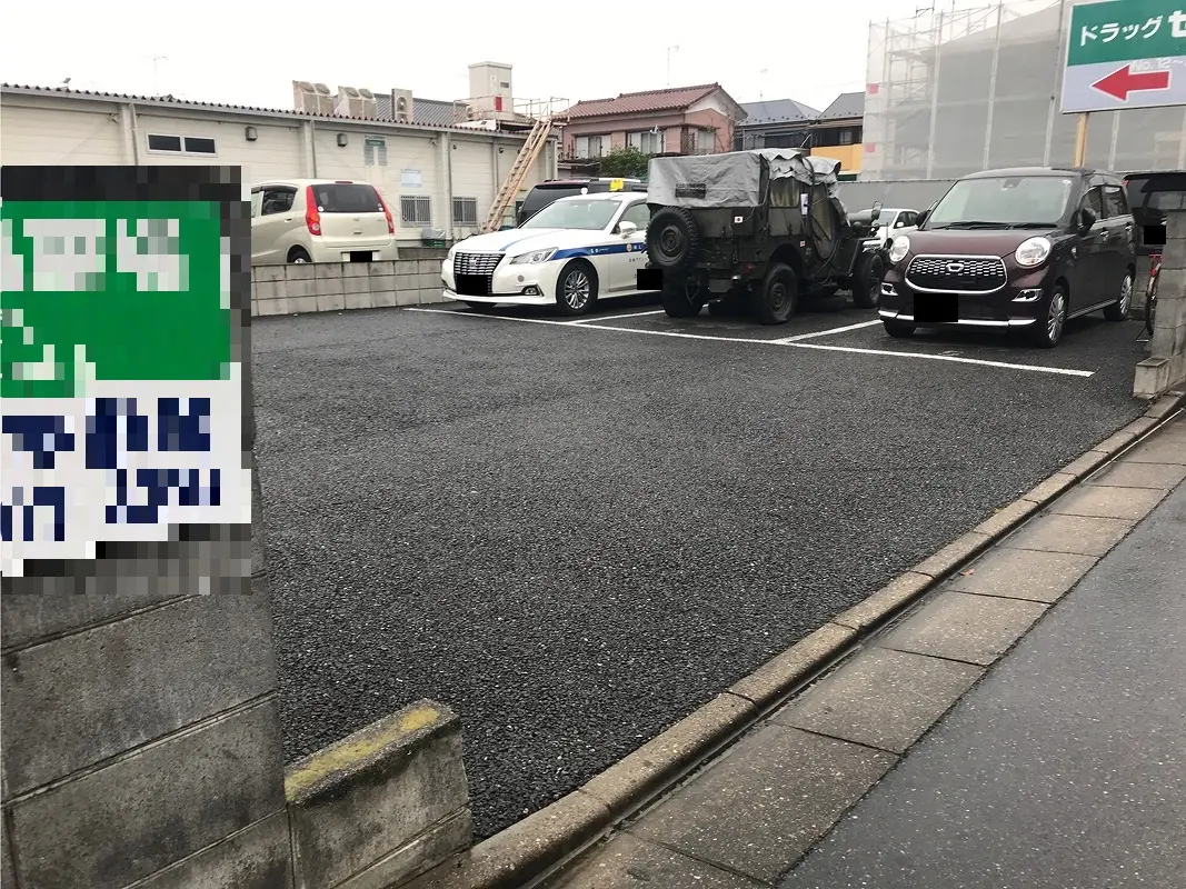 葛飾区水元２丁目　月極駐車場